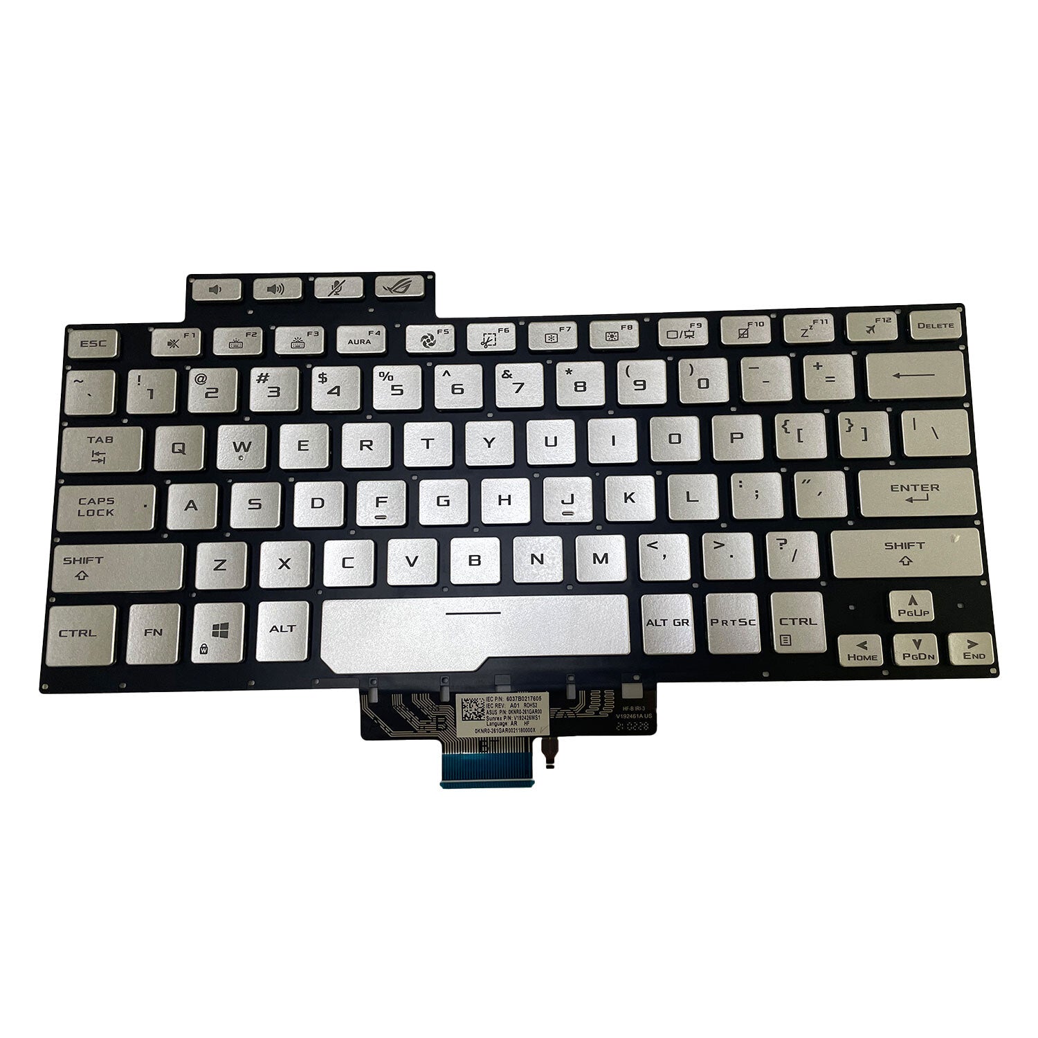 New For ASUS ROG Zephyrus G14 GA401 GA401U with Backlit US Keyboard 2019-2021