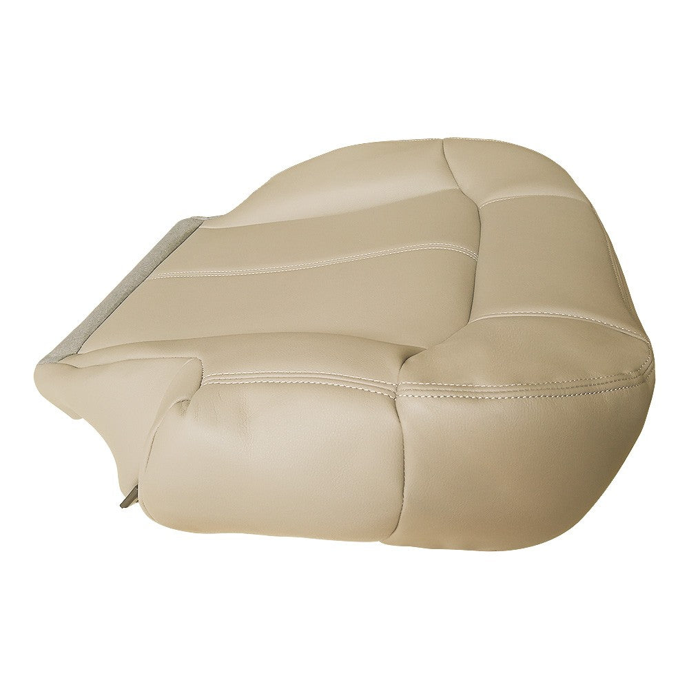 For 1999-2002 Chevrolet Silverado 1500 Driver Side Bottom Leather Seat Cover TAN