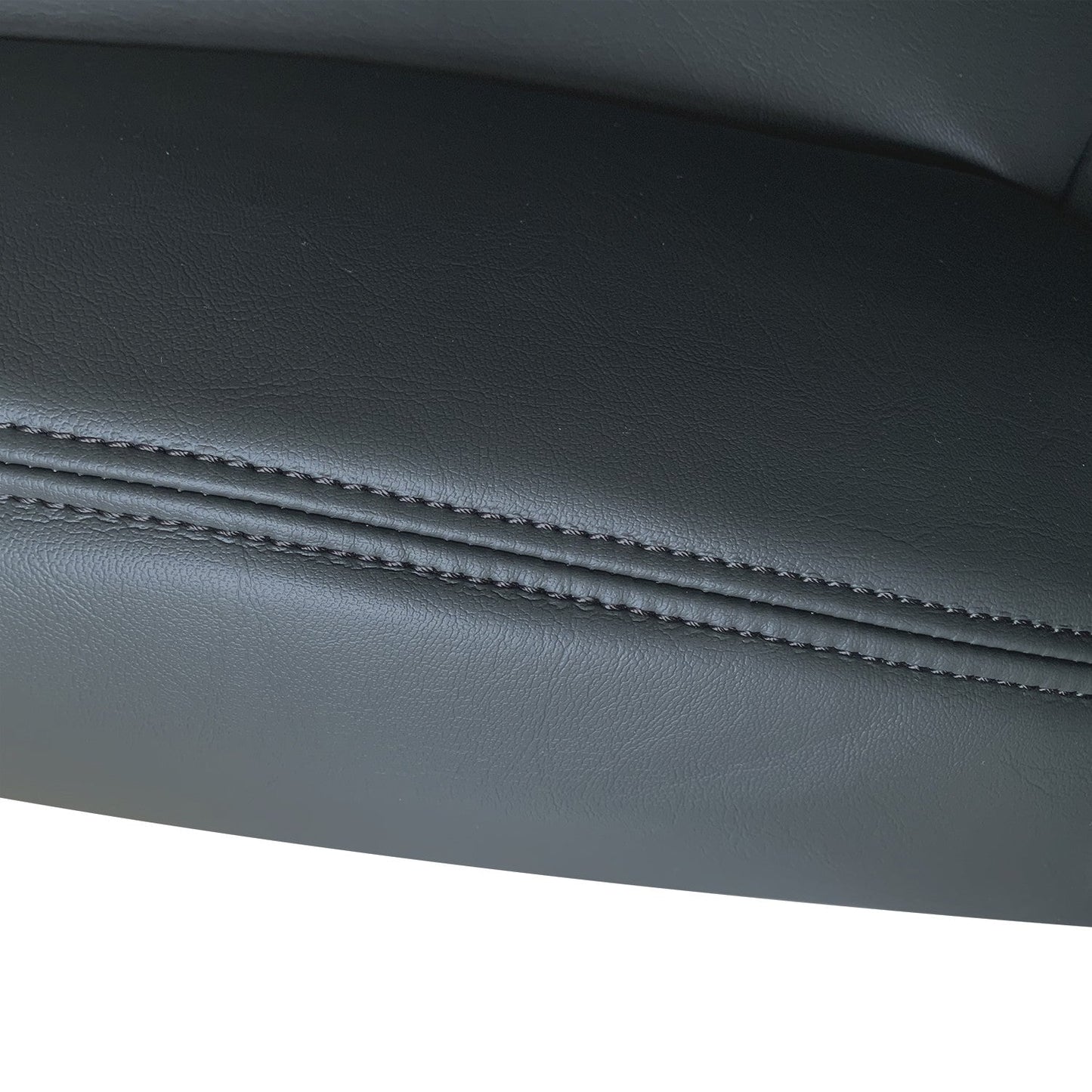 For 1999 2000 2001 2002 Chevy Silverado & GMC Sierra Leather Seat Cover Black
