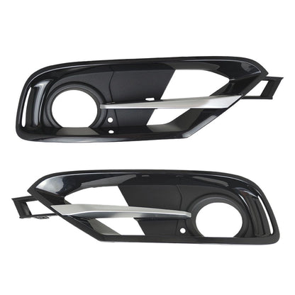 For BMW 3 Series F30 F31 4pcs Front Bumper Fog Light Lamp Grille Covers Trim