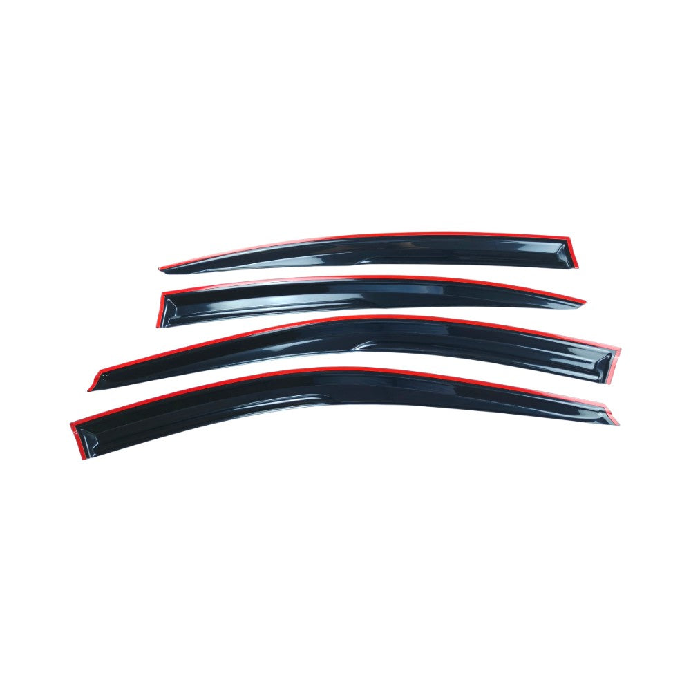 For 2010-2014 13 Subaru Legacy Window Visor Rain Guard Vent Deflector Tape on