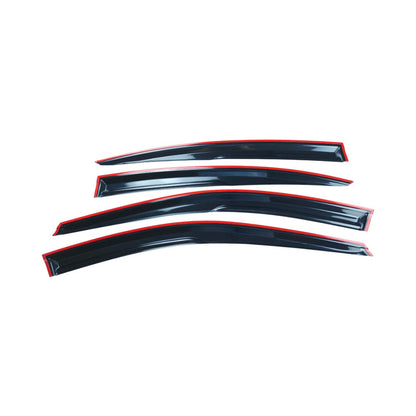 For 2010-2014 13 Subaru Legacy Window Visor Rain Guard Vent Deflector Tape on