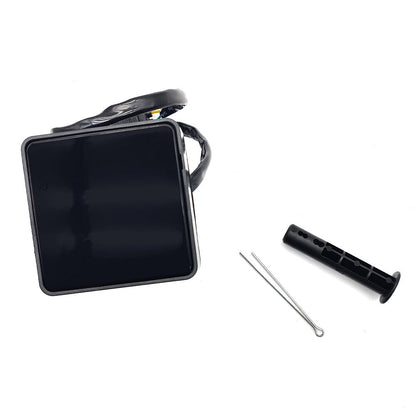 LED REVERSE TOW HITCH COVER LIGHT FOR TRUCK TRAILER 2" RECEIVER