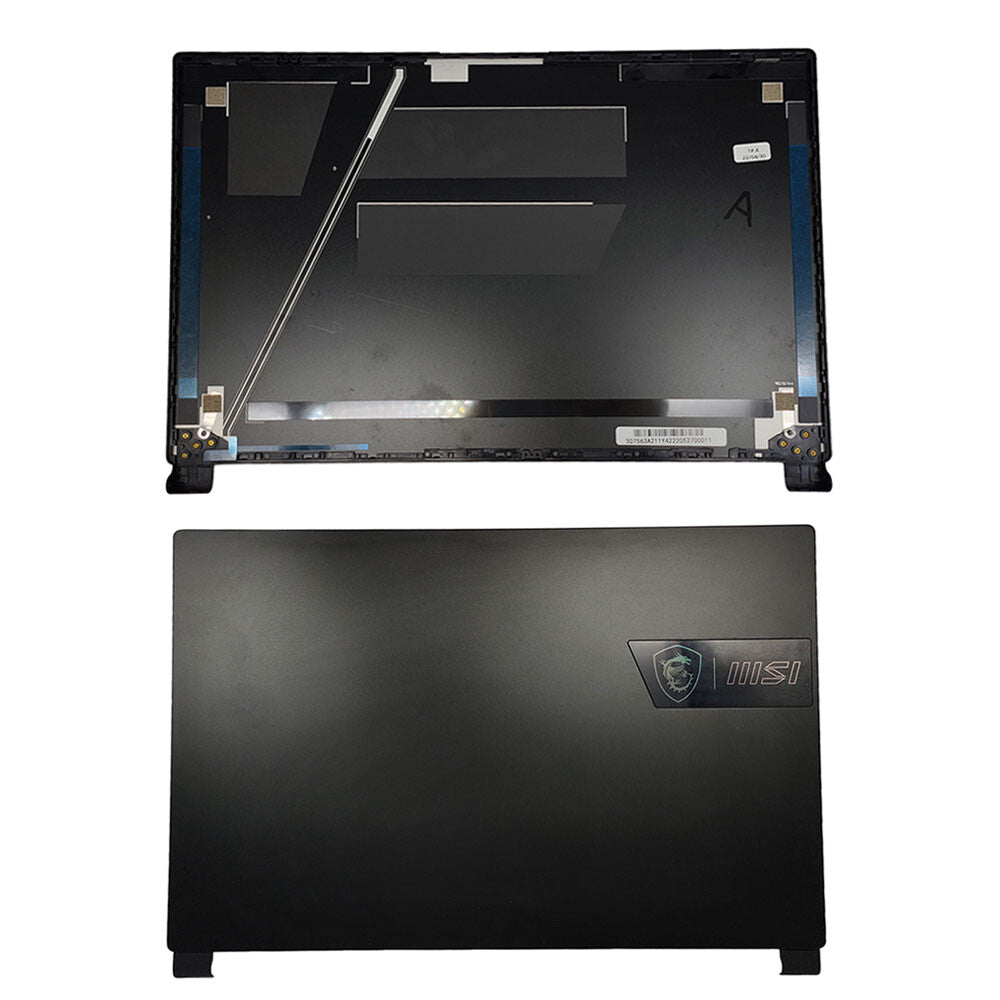 New LCD Back Cover For MSI Stealth 15M MS-1562 MS-1563 Top Case Rear Lid Black