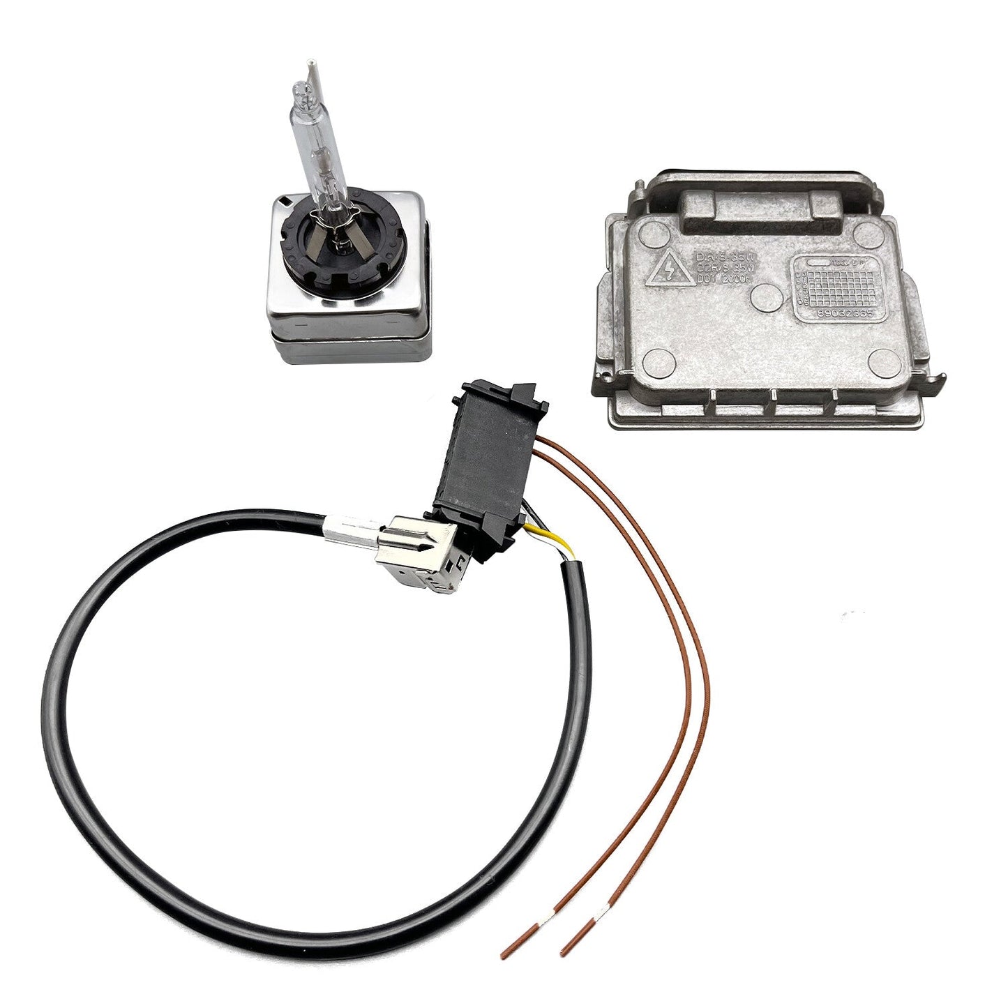 Xenon HID Headlight Ballast & Ignitor &Bulb For 2007-2010 Audi Q7 3.0L 3.6L 4.2L