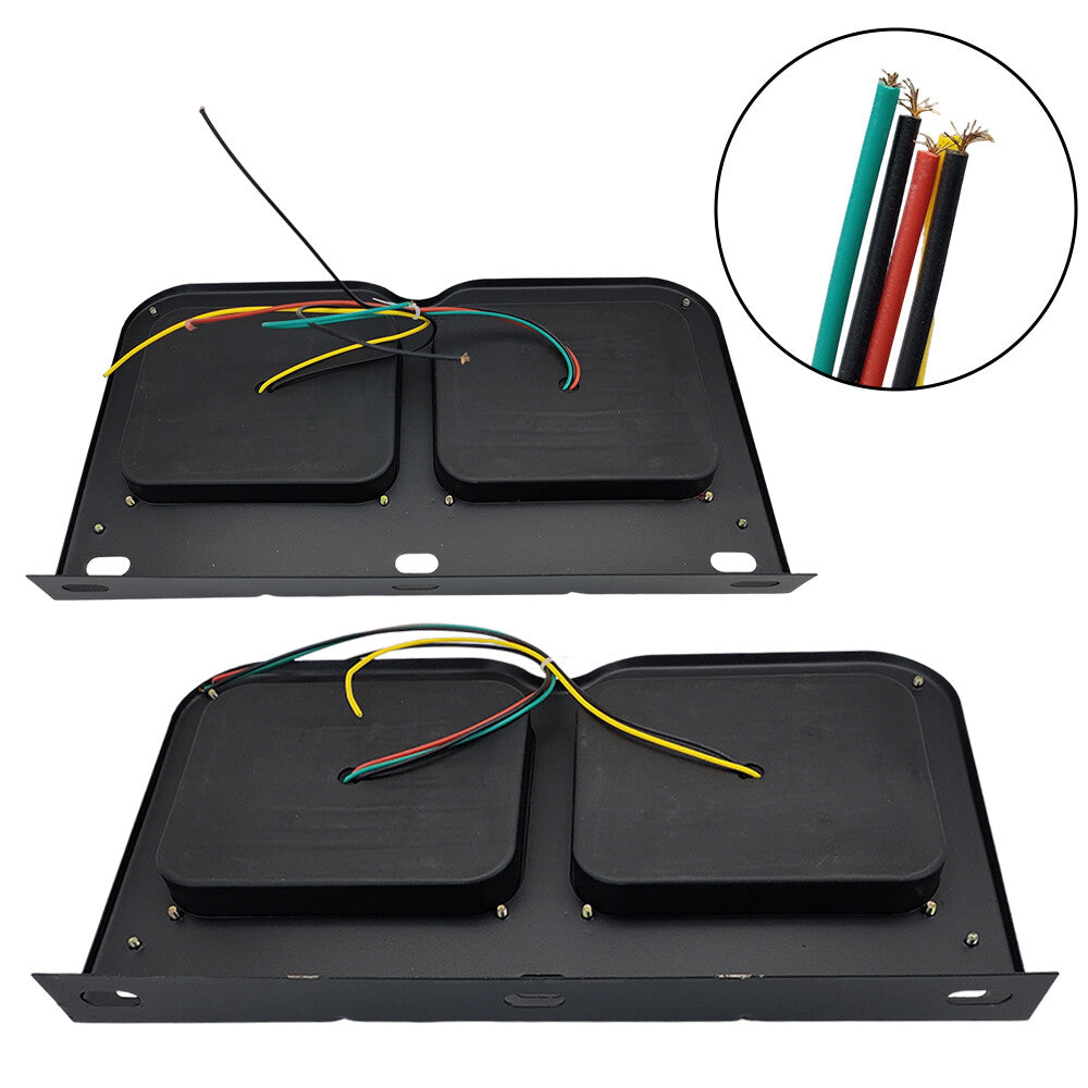 2Pcs Tail Light For Nissan UD Truck Tail Lamp 1995-2013 LH +RH Waterproof 24V