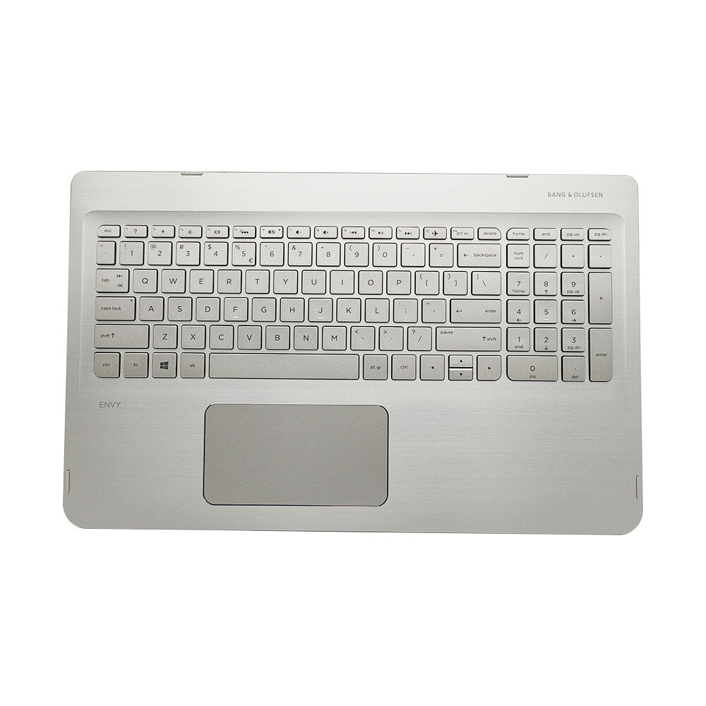 New For HP ENVY X360 M6-W 15-W Palmrest Backlit Keyboard Touchpad 807526-001 US