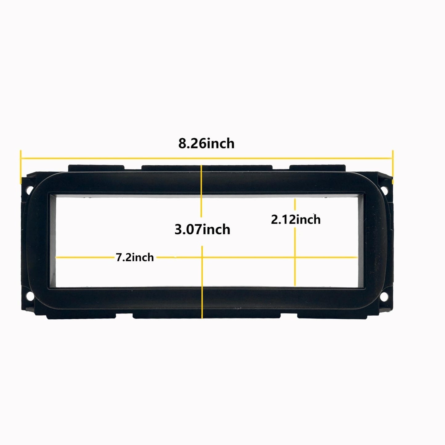 Single DIN Radio Dash Kit W/Radio Wiring Antenna Adapter For 2002-2007 Chrysler