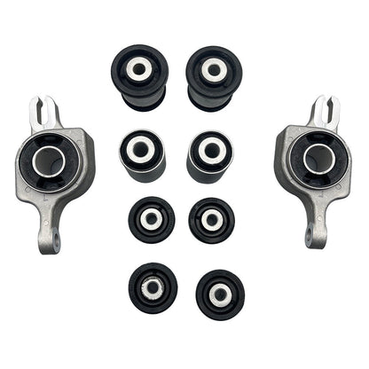 10PCS For Jeep Grand Cherokee Dodge Durango 11-15 Front Control Arm Bushing Kit