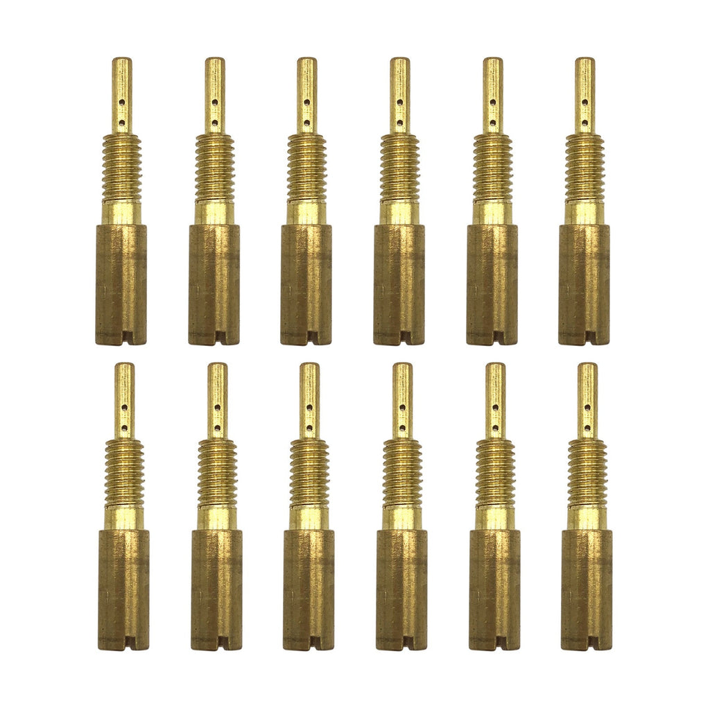 12 x Brass Pilot Jet for Pilot Jets Slow Jet For Mikuni Carb VM28 /486