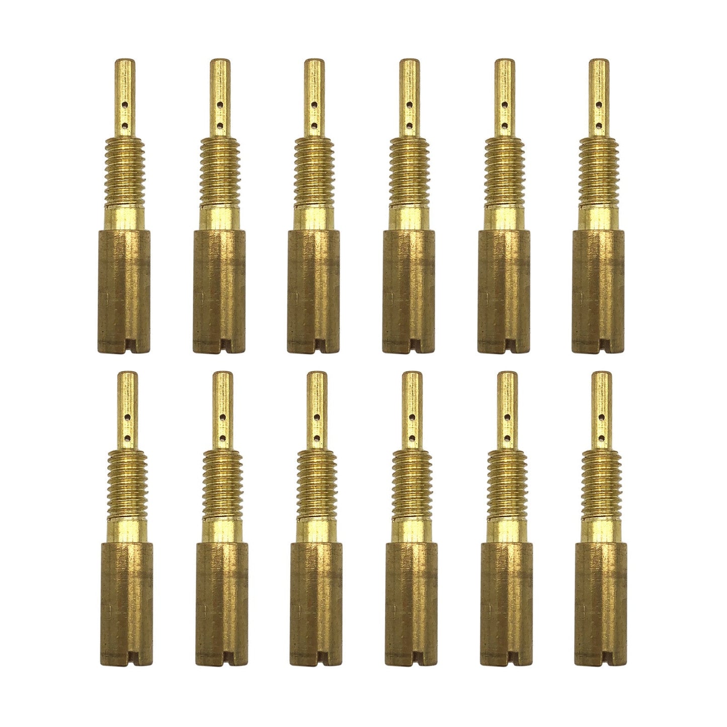 12 x Brass Pilot Jet for Pilot Jets Slow Jet For Mikuni Carb VM28 /486