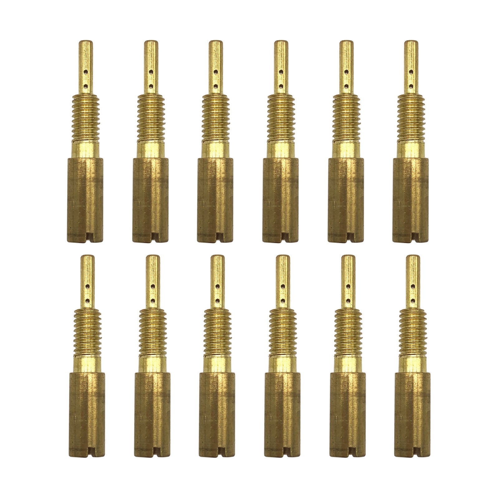 12 x Brass Pilot Jet for Pilot Jets Slow Jet For Mikuni Carb VM28 /486
