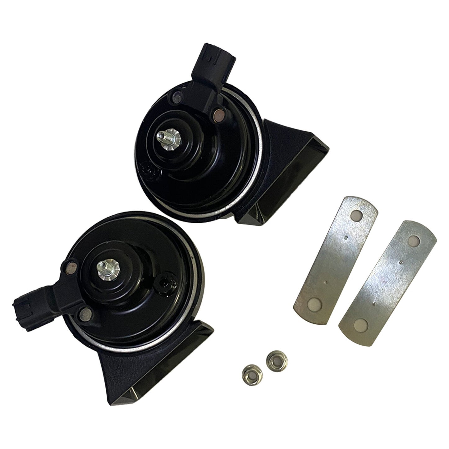 New Set Car Horn For Hyundai Kia Low High 96610-2D100 96610-22400 96610-27200
