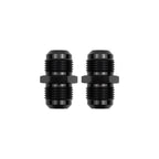 12 to 12 Flare Union Coupler Straight Fuel Hose Fitting Coupling Aluminum Black