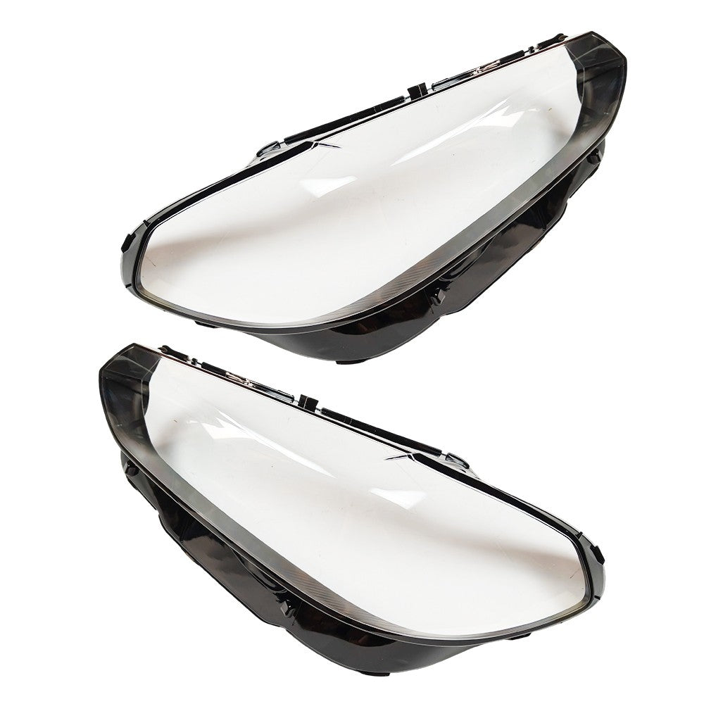For BMW X3 X4 2022 2023 2024 Front Headlight Lens Clear Cover+Sealant