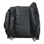 Front Leather Seat Cover Black For 2003 2004 2005 2006 2007 Hummer H2 SUV SUT