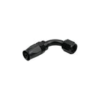90 Degree Swivel 12AN Hose End Fitting Braided Fuel Oil Line Seal Aluminum Black