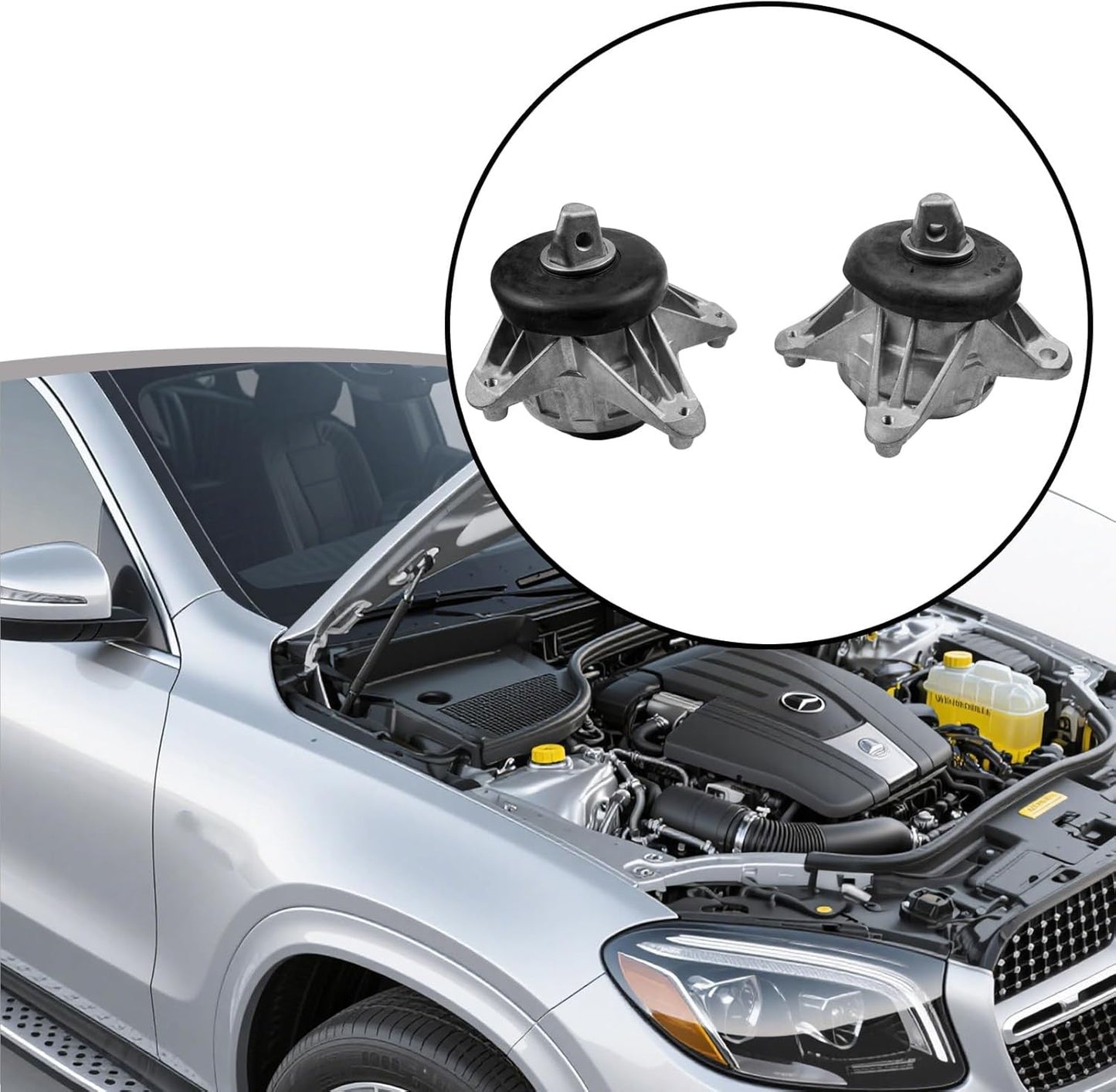1672405300 1672405400 Engine Motor Mounts For Mercedes Benz GLE450 GLS450 C167