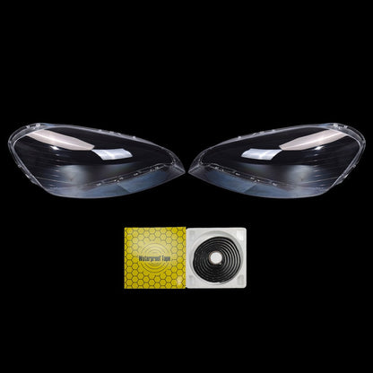Front Pair Headlight Lens Cover For Volvo XC60 2009 2010 2011 2012 2013 Clear