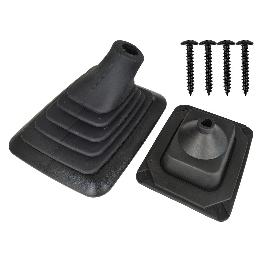 F5TZ-7277-BA Shifter Lever Shift Boot Cover Compatible For 1990-1997 Ford F150