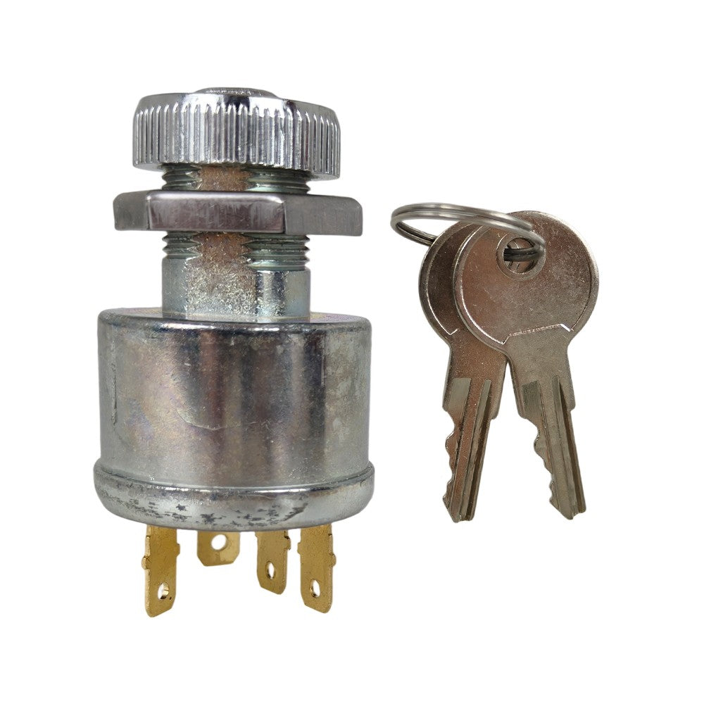 Key Ignition Switch For EZGO Golf Cart 4 Terminal 81+ Gas Electric 33639-G01 US
