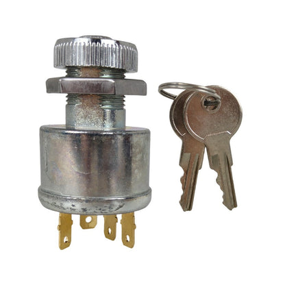 Key Ignition Switch For EZGO Golf Cart 4 Terminal 81+ Gas Electric 33639-G01 US