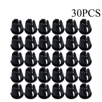 30x Grille & Side Market Light Grommet Retainer Clip For Toyota Screw Grommet