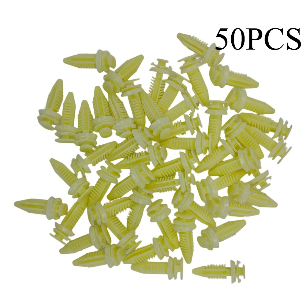 50 PCS DOOR TRIM PANEL CLIPS FOR 1988-2000 CHEVROLET K10 K1500 C3500 TRUCK SUV