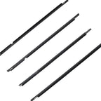 New WCO09 4PCS Door Belt Weather Strip Molding Seal For 2003-2008 Toyota Corolla