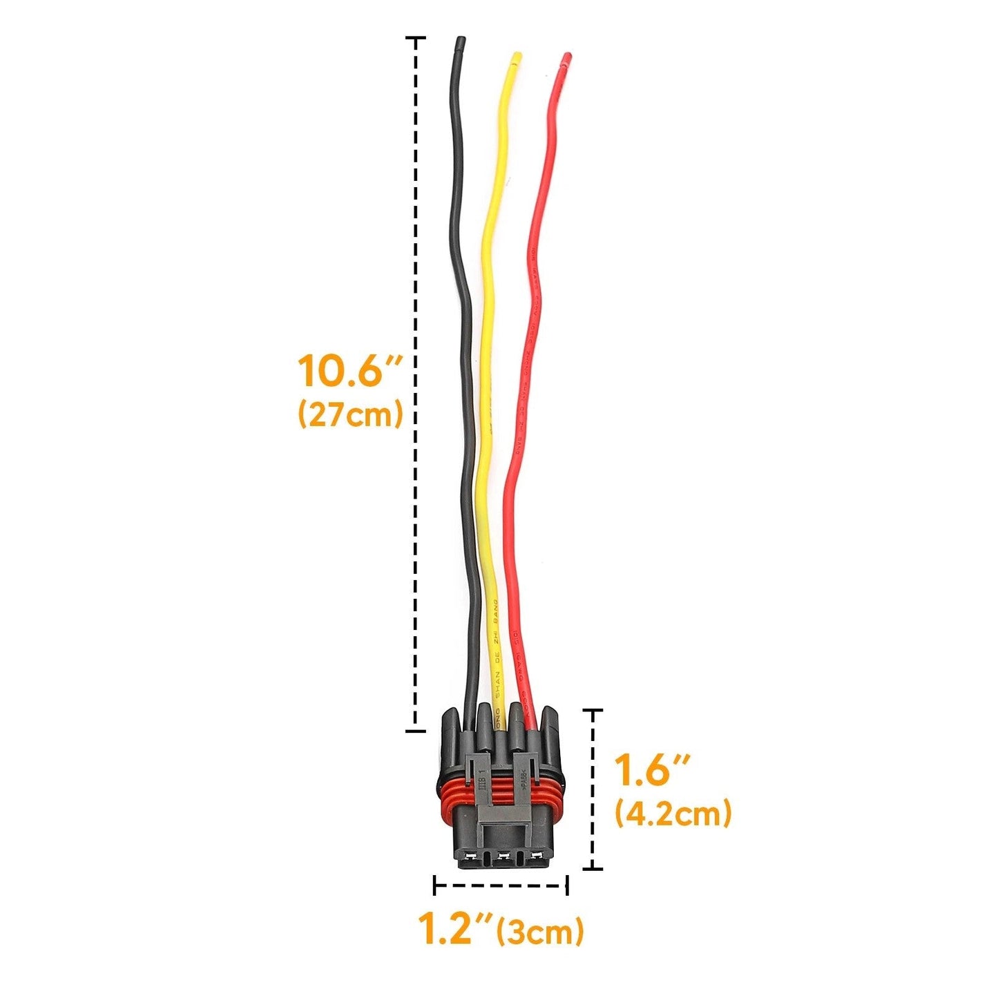 4PC Pulse Power Plug Pigtail Connector for Polaris Ranger Crew XP1000 RZR