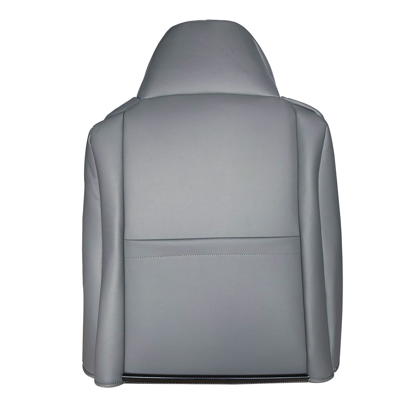 For 2002-2007 Ford F250 F350 Super Duty Driver Side Leather Seat Cover Gray