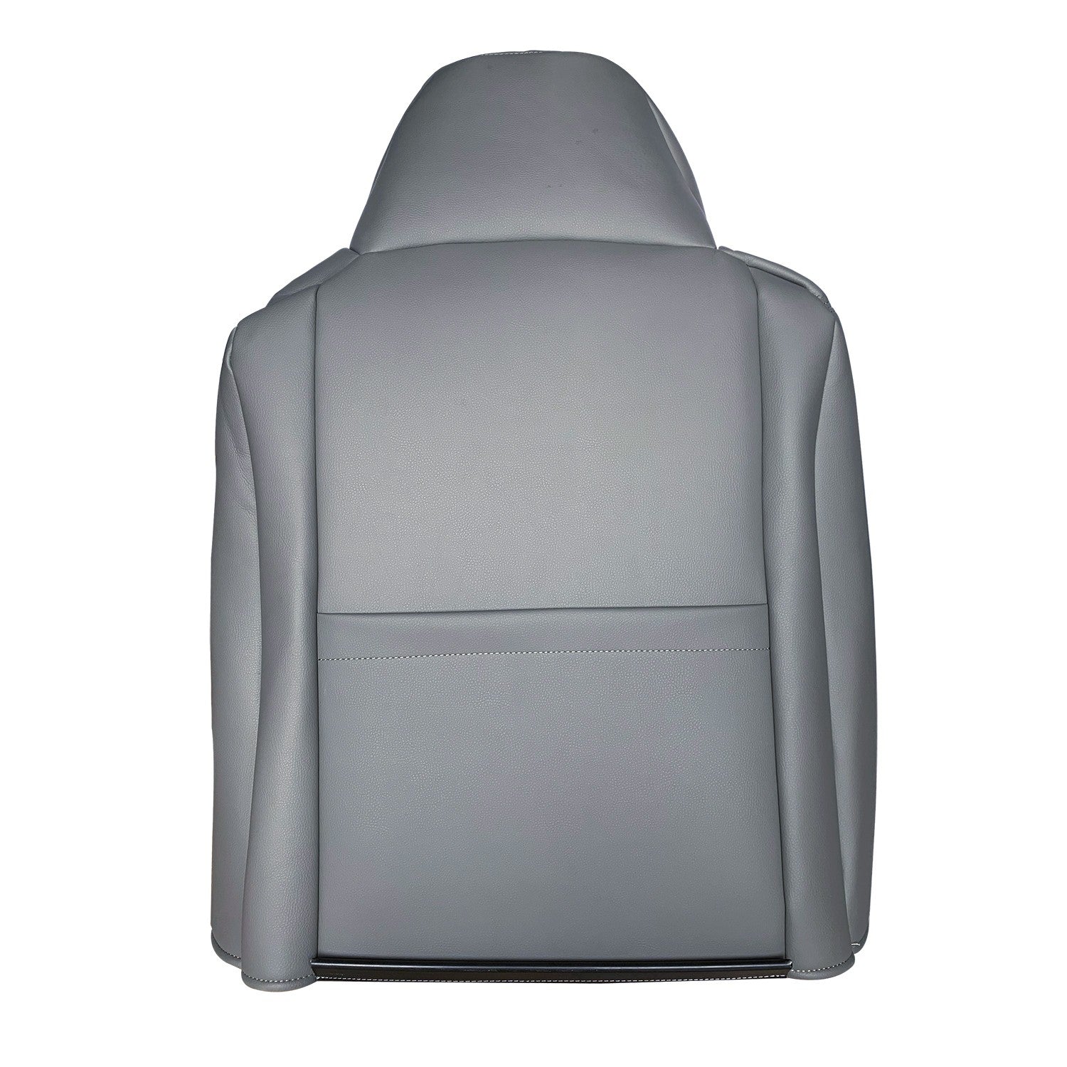 For 2002-2007 Ford F250 F350 Super Duty Driver Side Leather Seat Cover Gray