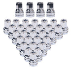 For Ford Super Duty F-250 F-350 450 HCPZ-1012-B (32) 14x1.5 Flat Seat Lug Nuts