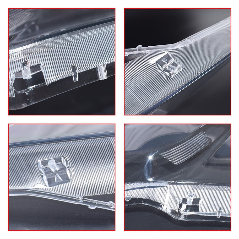 A Pair Headlight Headlamp Lens Cover Replacement For Honda Acura MDX 2007-2013