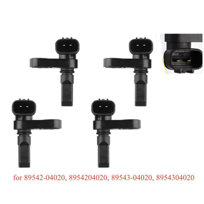 ABS Wheel Speed Sensors Front Rear Right Left for Toyota 4Runner Tacoma