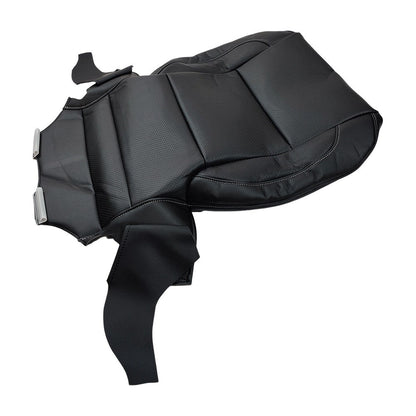 Driver & Passenger Bottom Seat Cover Black For 2014 2015 -2019 GMC Yukon Sierra