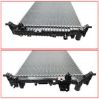 For Chevrolet Malibu 2019-2023 1.5L Turbocharged Radiator with Trans Oil Cooler