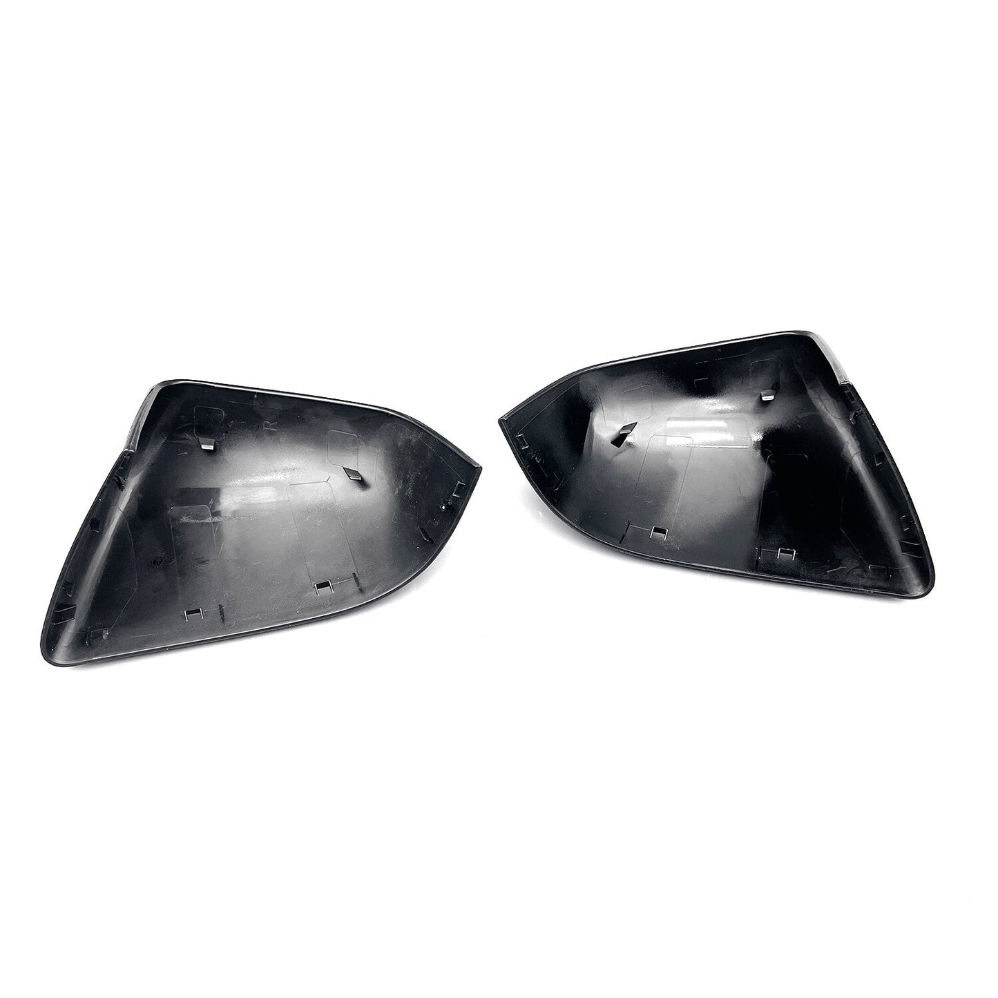 2X Left And Right Rear View Side Mirror Cover Skull Cap Black for Tesla Model y