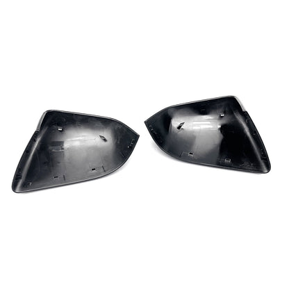 2X Left And Right Rear View Side Mirror Cover Skull Cap Black for Tesla Model y