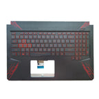For ASUS TUF Gaming FX504 FX504G FX80 FX80G Palmrest Backlit Keyboard Upper Case