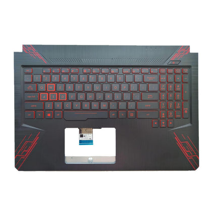 For ASUS TUF Gaming FX504 FX504G FX80 FX80G Palmrest Backlit Keyboard Upper Case
