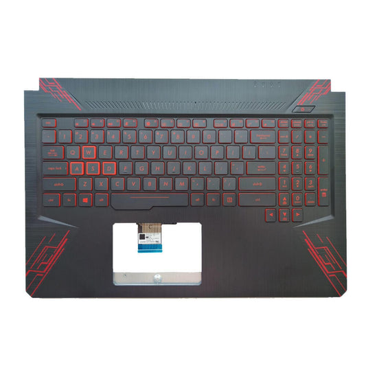 For ASUS TUF Gaming FX504 FX504G FX80 FX80G Palmrest Backlit Keyboard Upper Case