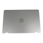 New Silver Back Cover For HP Pavilion 15-BR 15-BR001LA Top 924501-001 Non-Touch