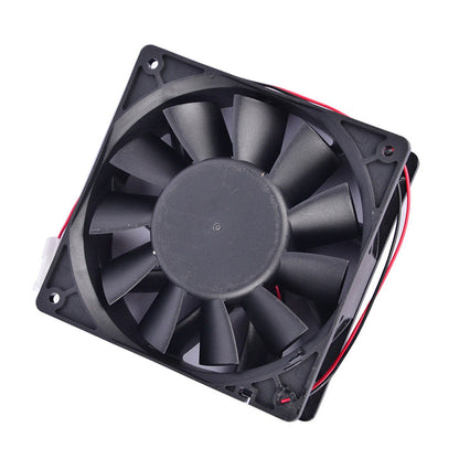 2 Pin Inverter Fan For Delta PFB1224UHEC8X 24V 2.4A 12038 12CM Large Air Volume