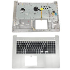 New 06V9FW Silver Palmrest w/ Backlit Keyboard For Dell Inspiron 17 5770 5775 US