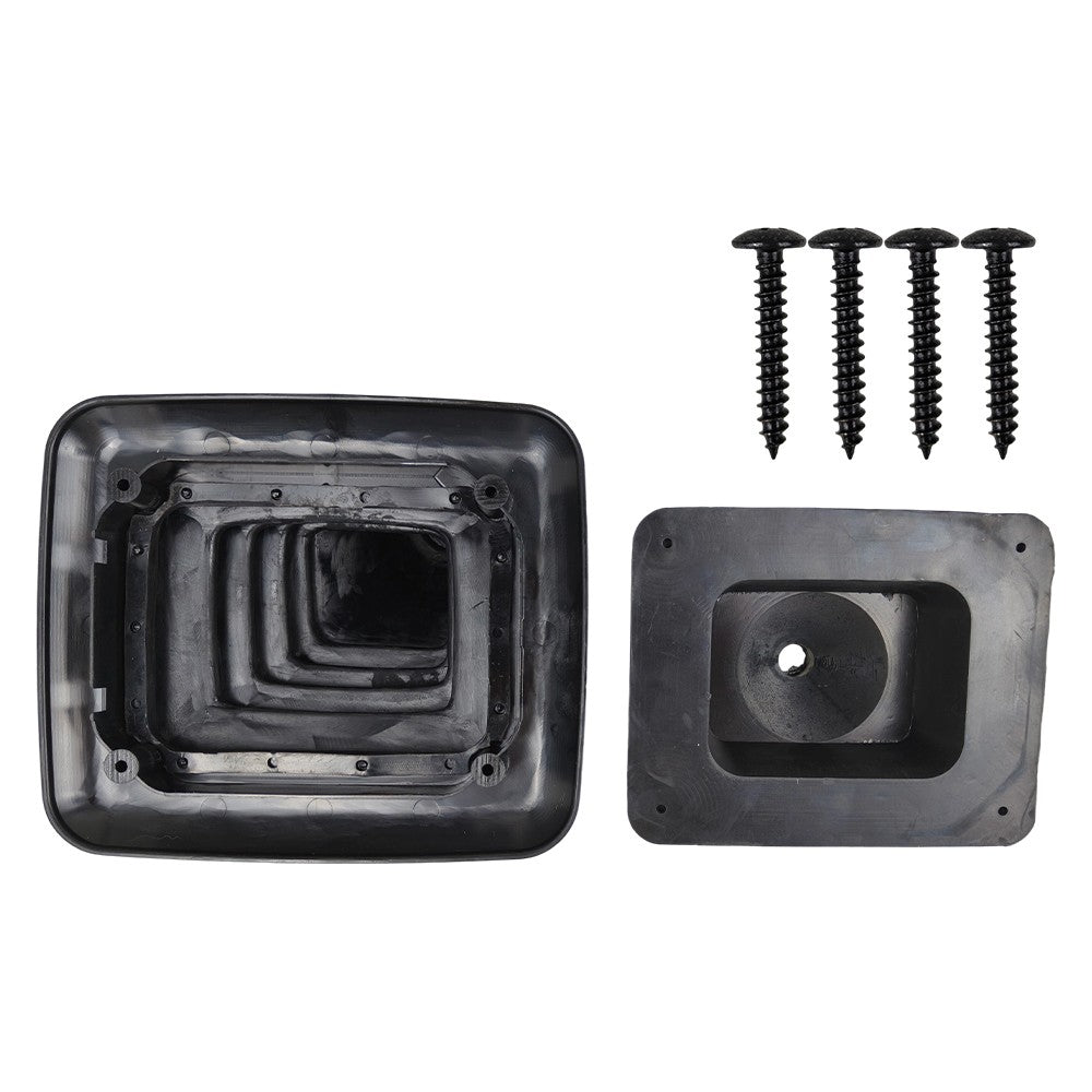 F5TZ-7277-BA Shifter Lever Shift Boot Cover Compatible For 1990-1997 Ford F150
