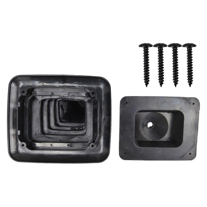 F5TZ-7277-BA Shifter Lever Shift Boot Cover Compatible For 1990-1997 Ford F150