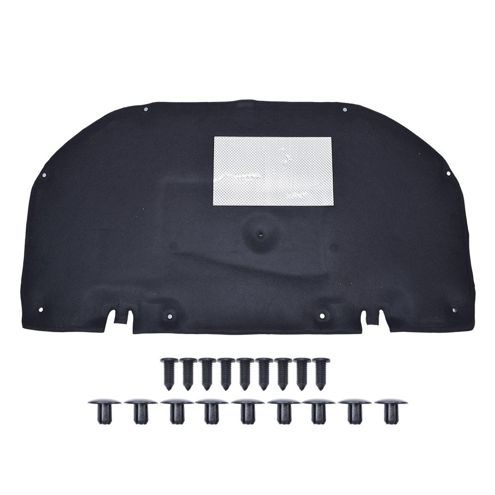 For Toyota Camry 2018-2022 Cotton Hood Engine Sound Heat Insulation Pad Black