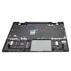 For HP Envy X360 15-EE 15M-EE 15Z-EE Palmrest Backlit Keyboard L93119-001 Black