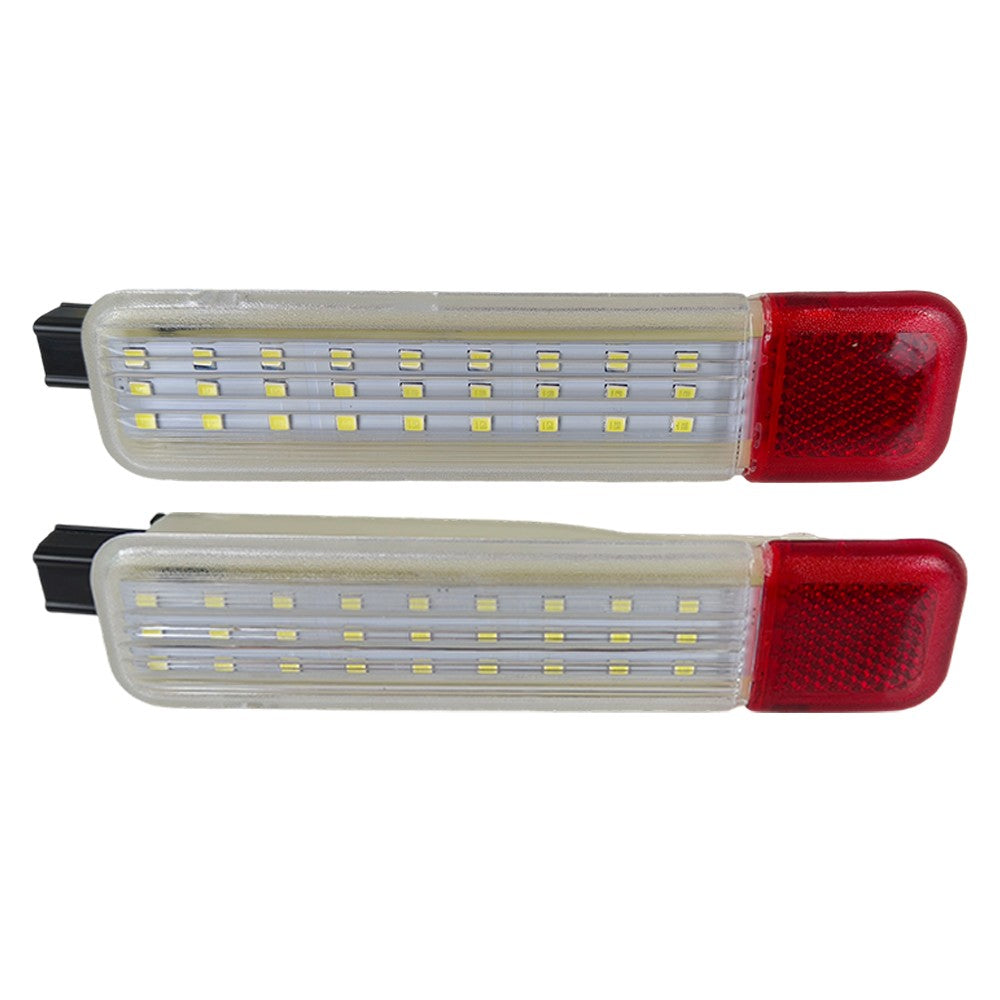 Pair LED Door Courtesy Light For Hummer H2 2008 Luxury Sport Utility 4-Door